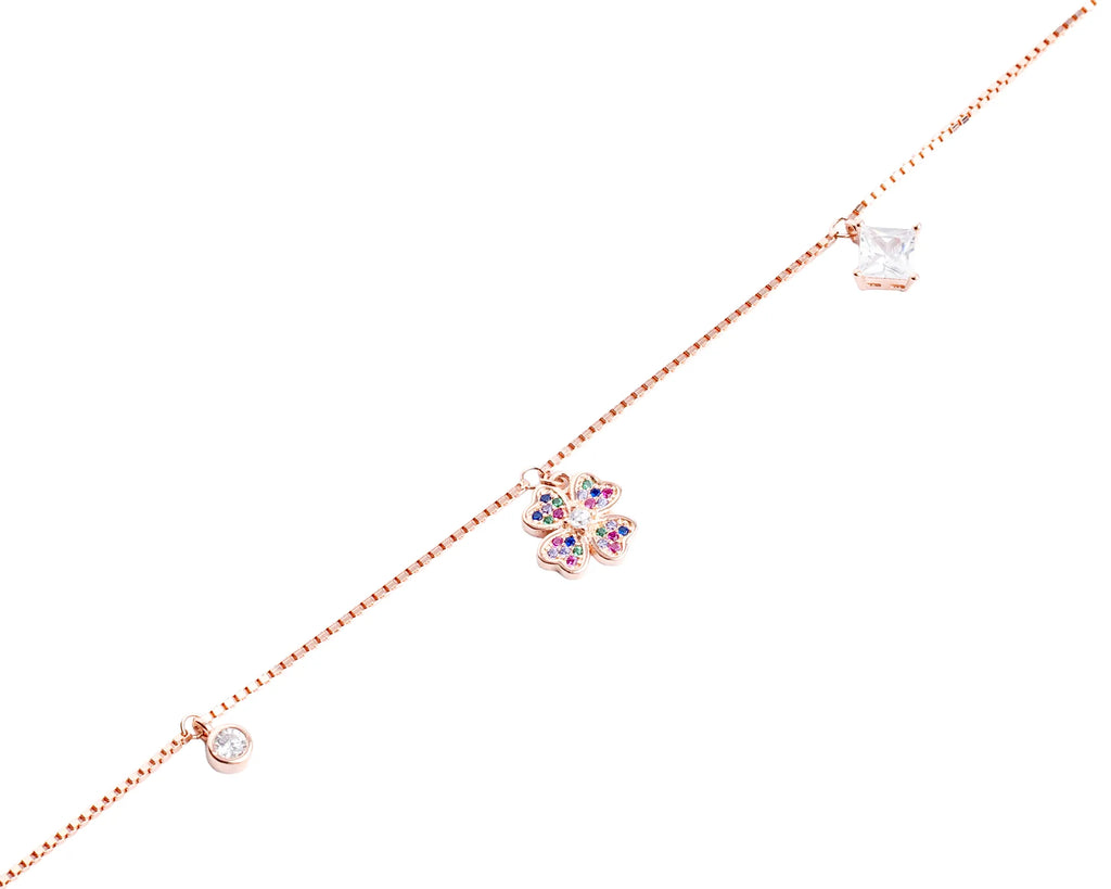 Keepsakes Clover Charm Bracelet