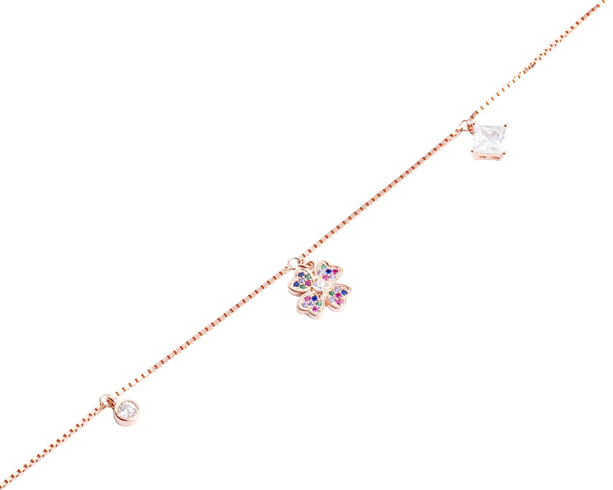 Keepsakes Clover Charm Bracelet