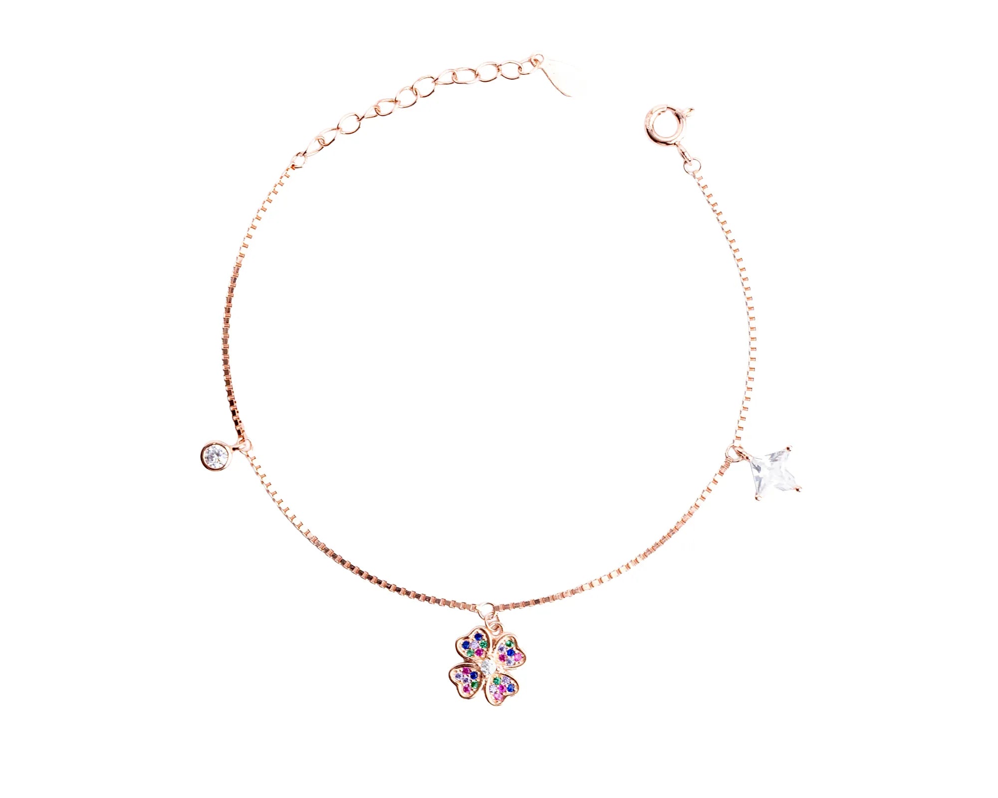 Keepsakes Clover Charm Bracelet