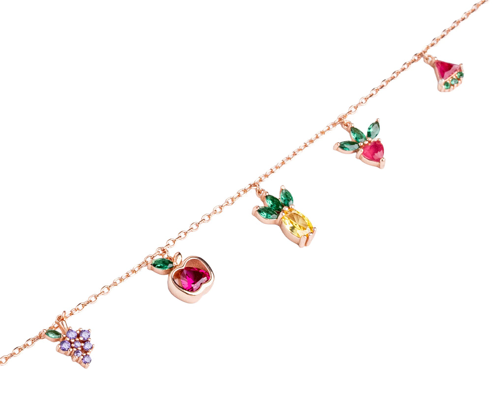 Keepsakes Enchanted Garden 925 Silver Charm Bracelet