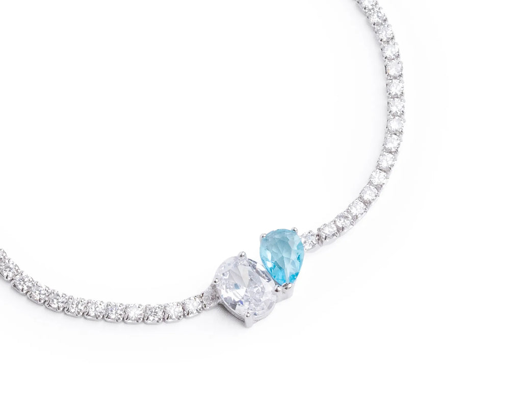 Keepsakes Azure Duo Tennis Bracelet