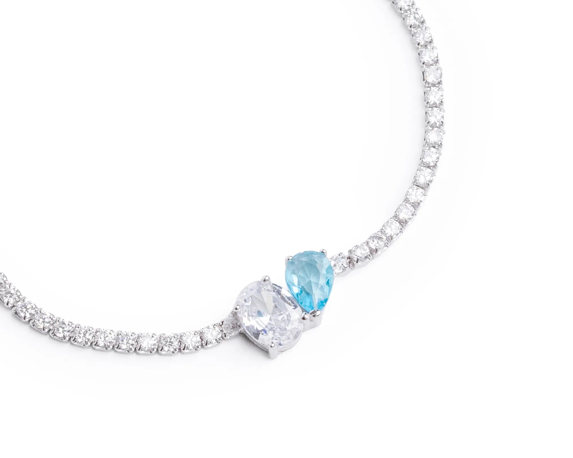 Keepsakes Azure Duo Tennis Bracelet