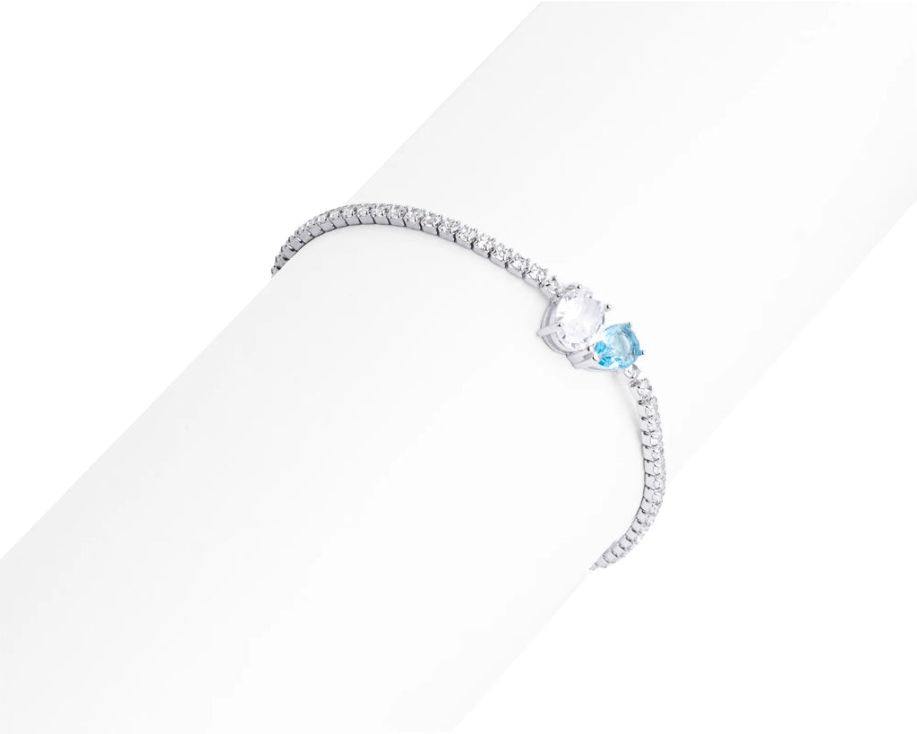Keepsakes Azure Duo Tennis Bracelet