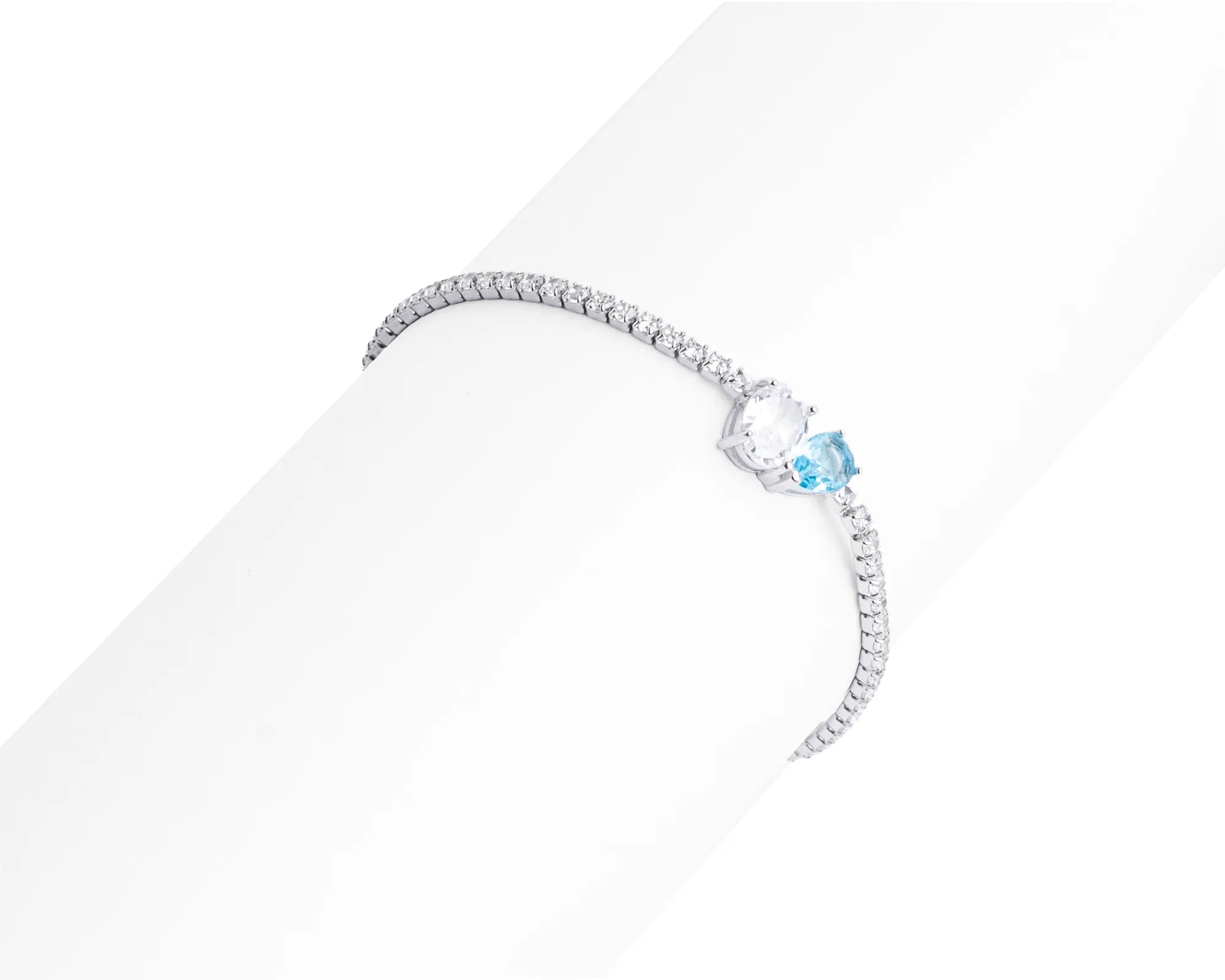 Keepsakes Azure Duo Tennis Bracelet