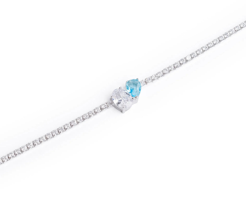 Keepsakes Azure Duo Tennis Bracelet