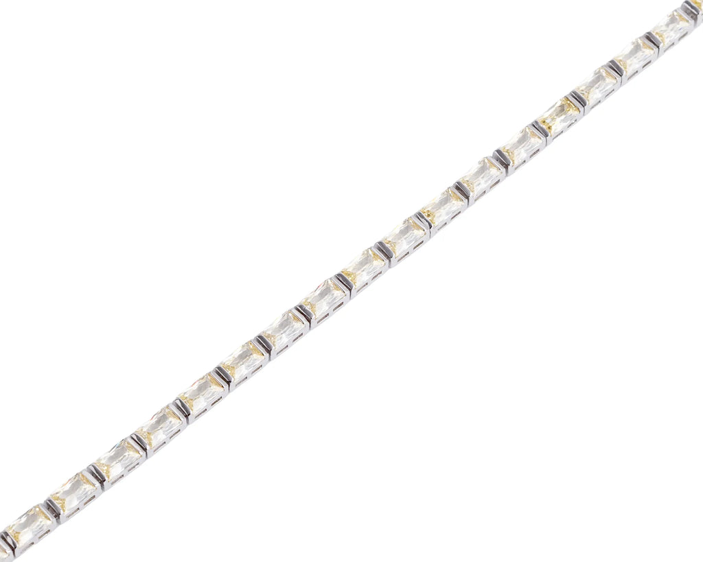 Keepsakes Baguette Crystal Tennis Bracelet