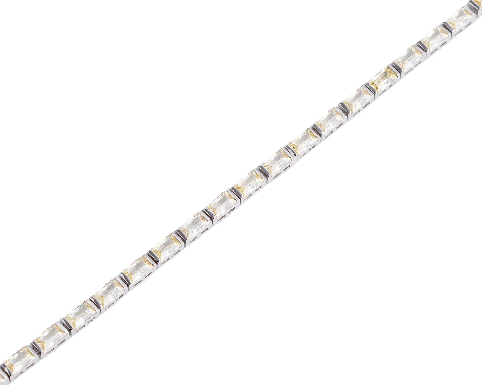 Keepsakes Baguette Crystal Tennis Bracelet