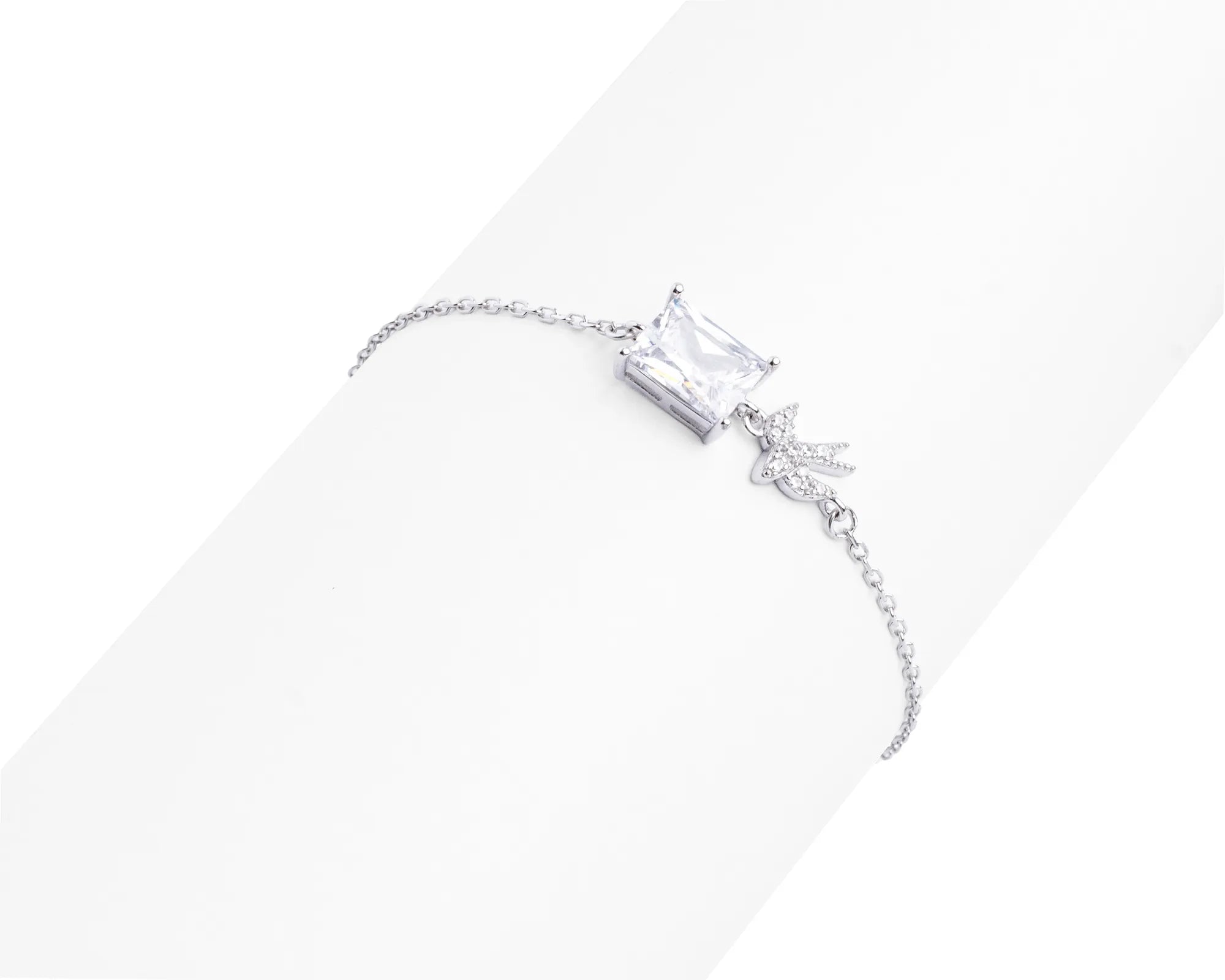 Keepsakes Crystal Dragonfly Charm Bracelet