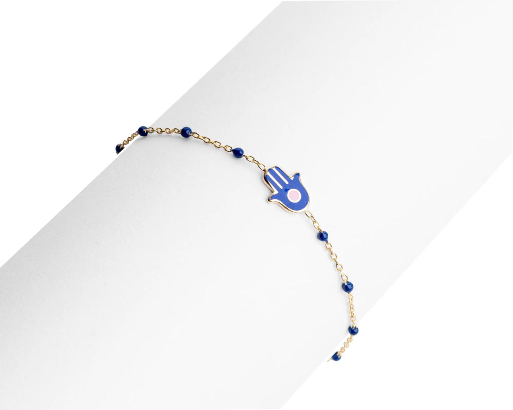 Keepsakes Midnight Hamsa Bracelet