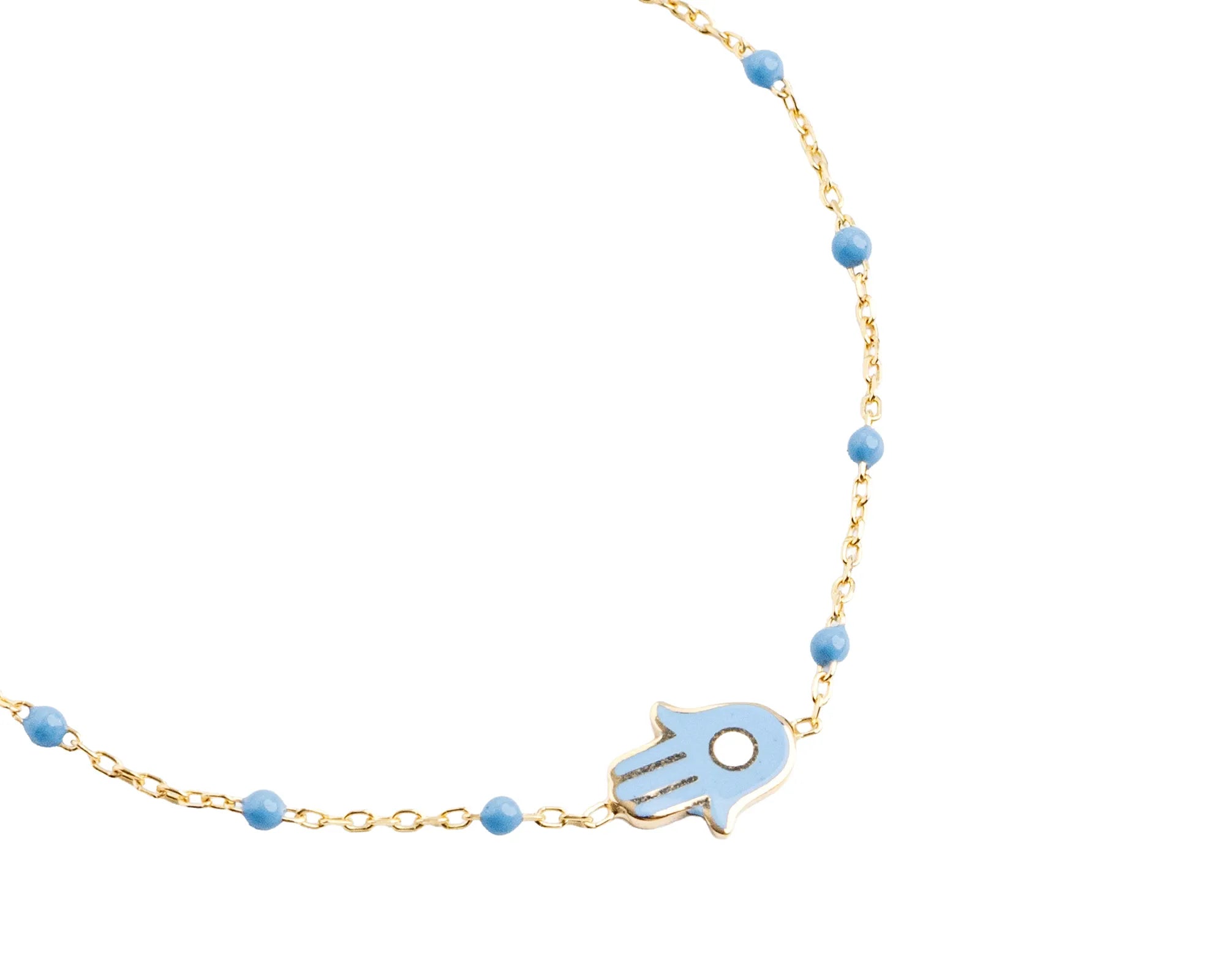 Keepsakes Sky Hamsa Bracelet