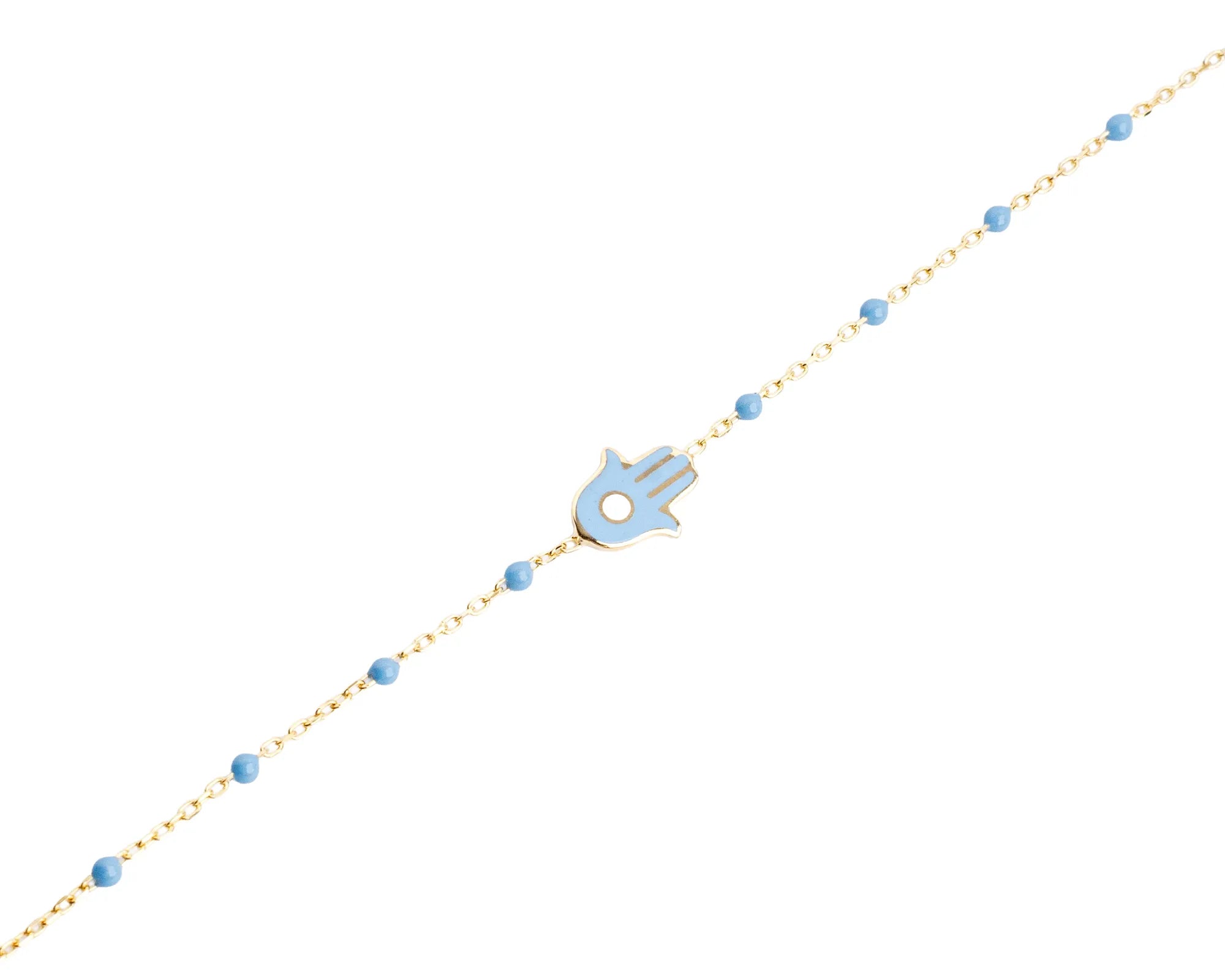 Keepsakes Sky Hamsa Bracelet