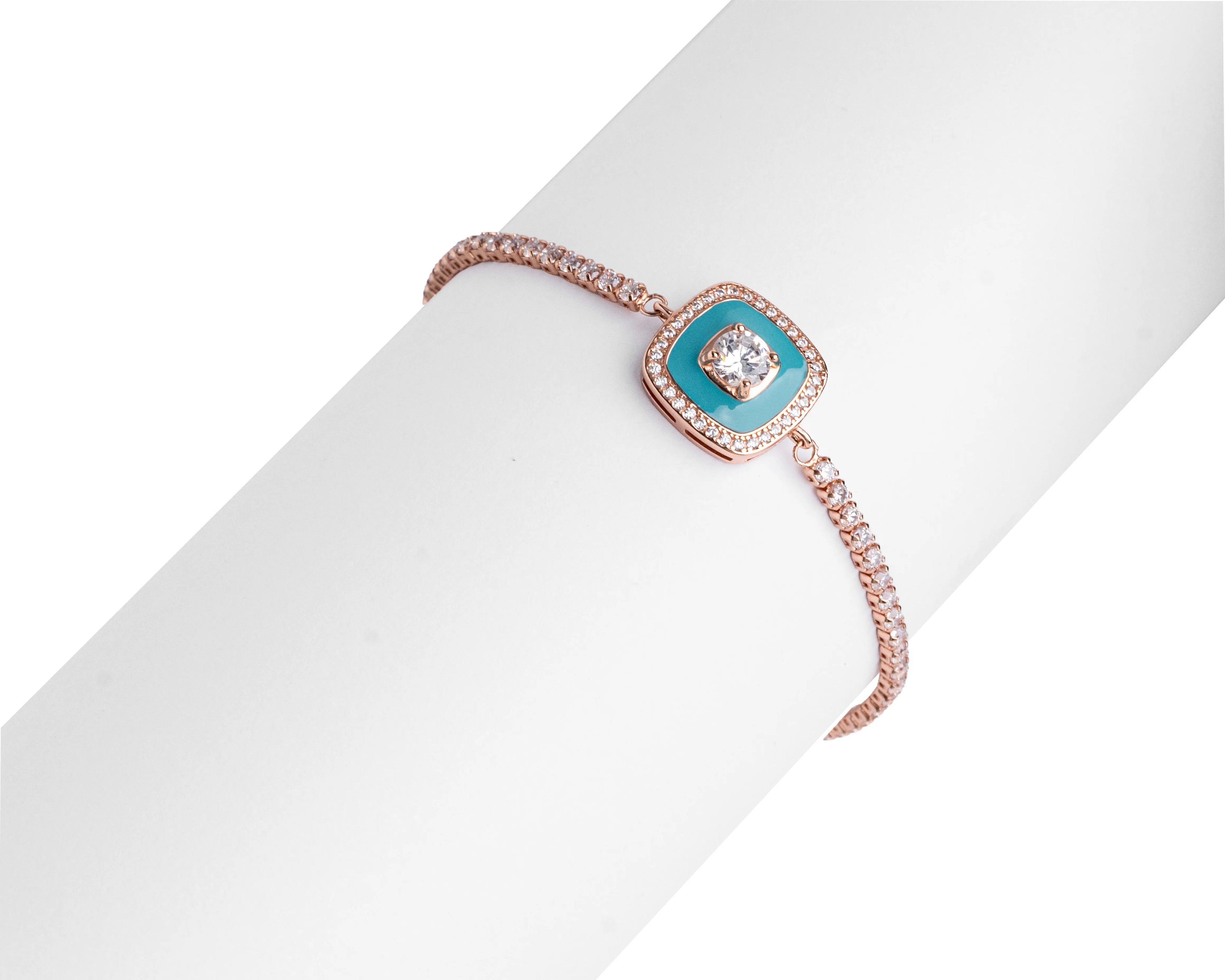 Keepsakes Riviera Turquoise Tennis Bracelet