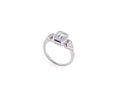 Keepsakes Emerald-Cut Radiance Ring