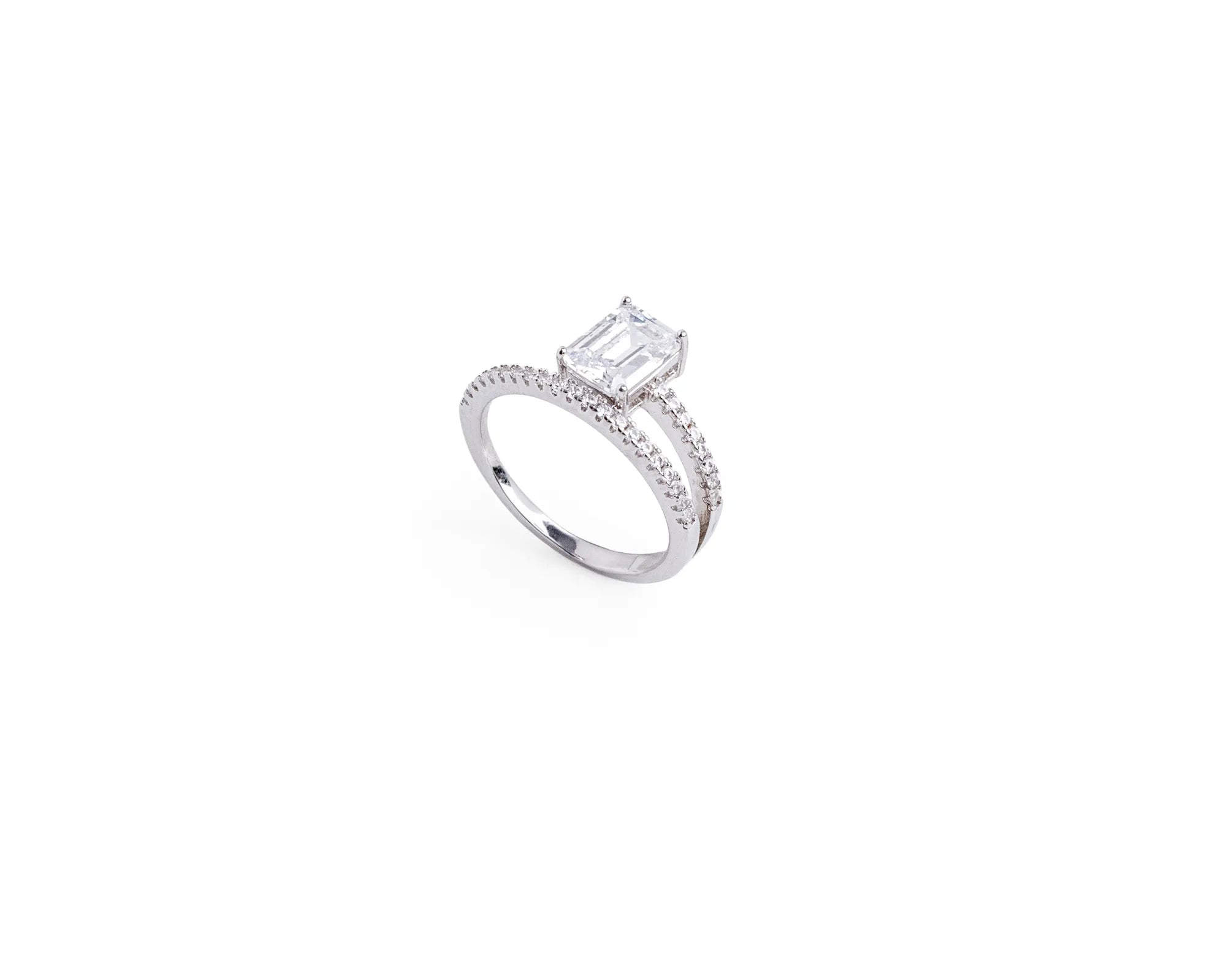 Keepsakes Emerald-Cut Solitaire Ring