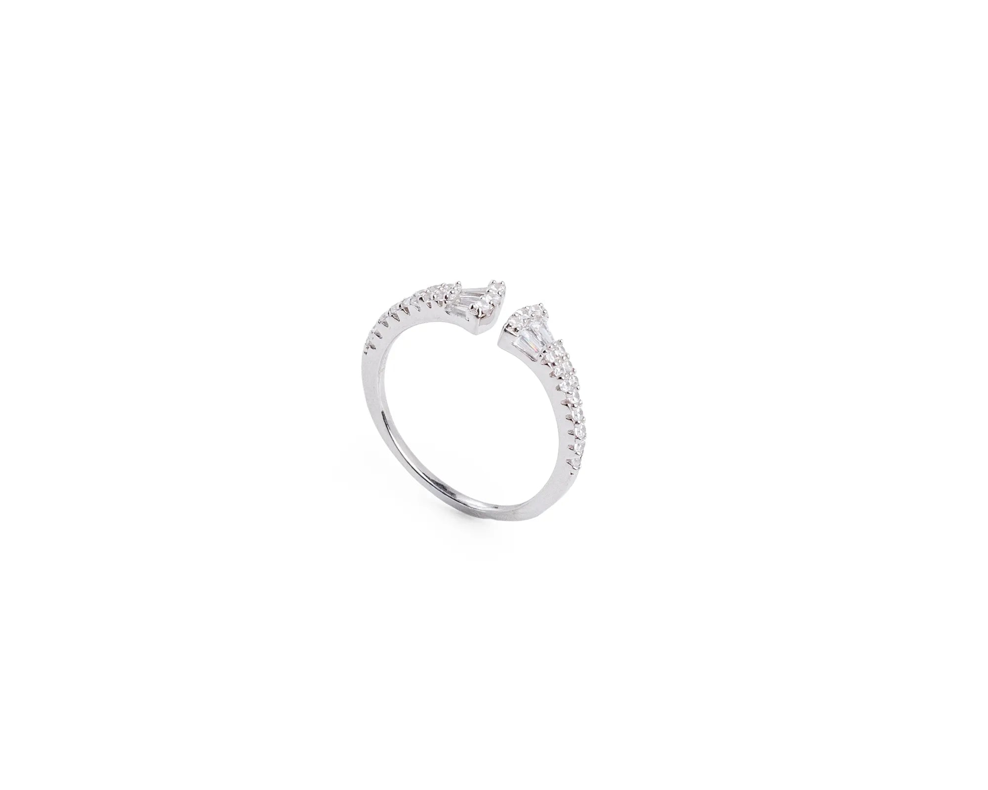 Keepsakes Open-End Crystal Ring