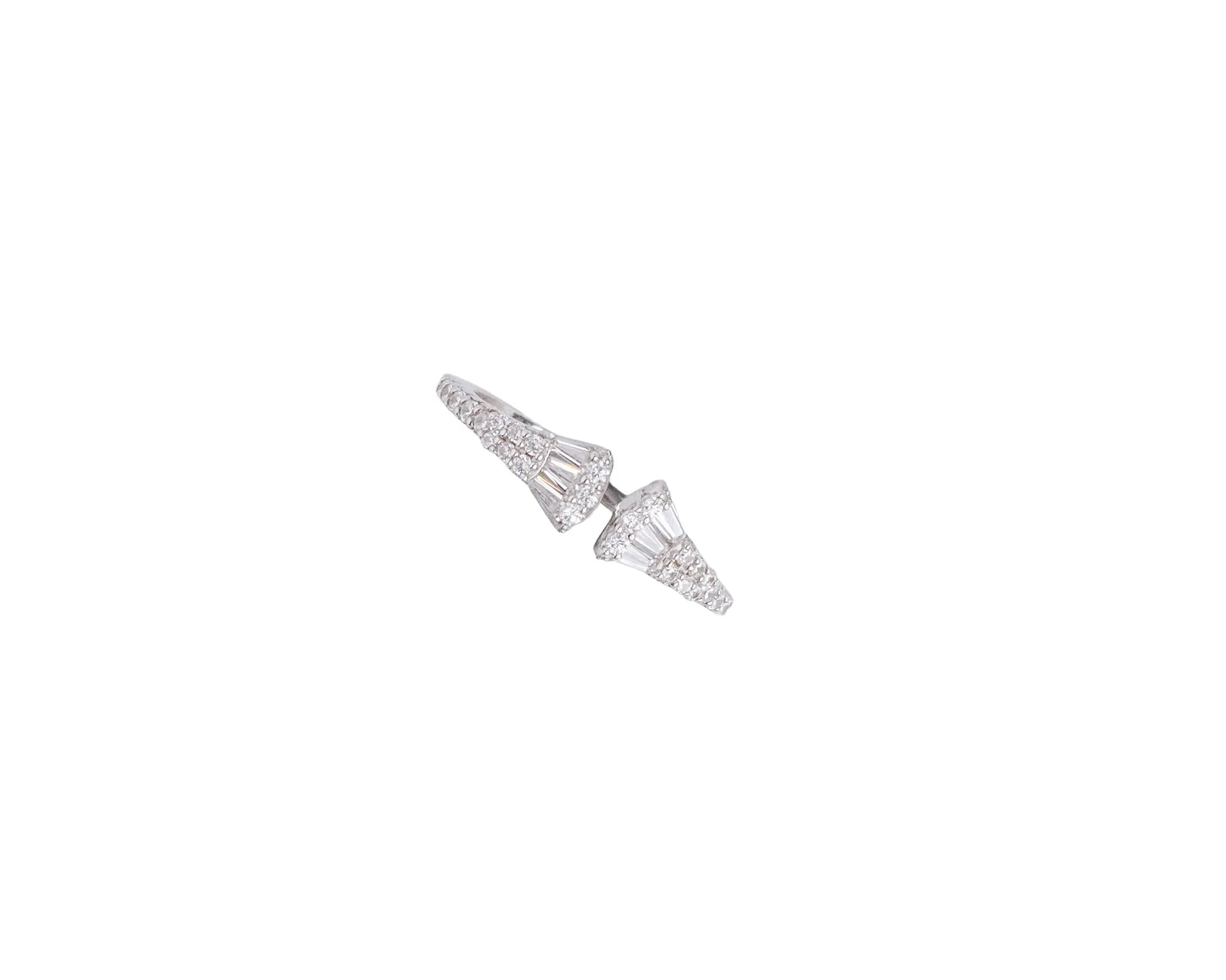 Keepsakes Open-End Crystal Ring