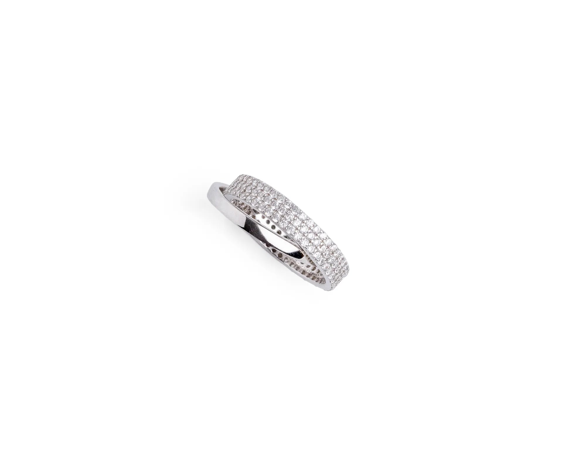 Keepsakes Interwoven Pavé Ring