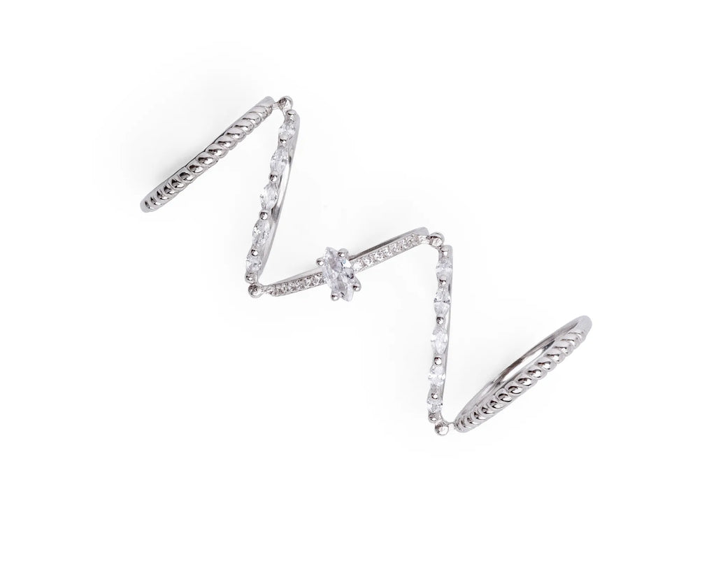 Keepsakes Convertible Marquise Ring Set