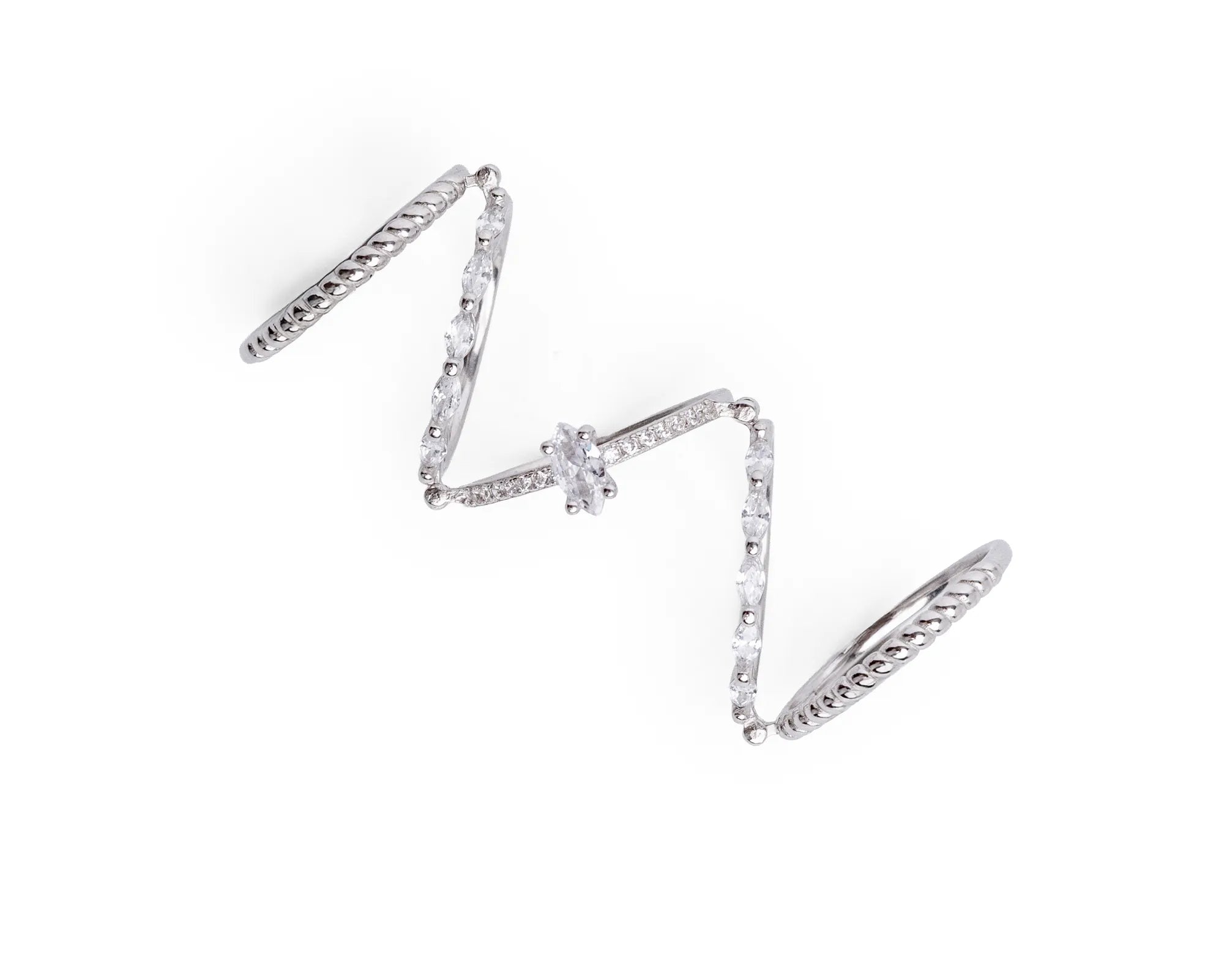 Keepsakes Convertible Marquise Ring Set