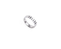 Keepsakes Faceted Edge Band Ring