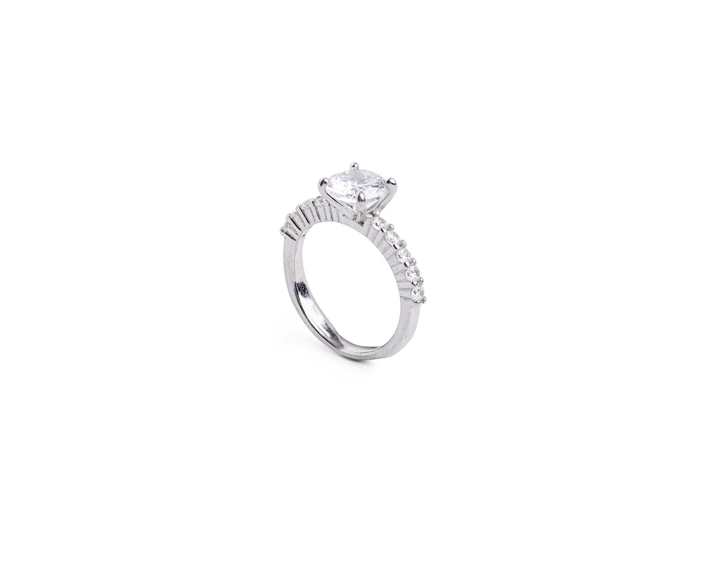 Keepsakes Solitaire Crown Ring