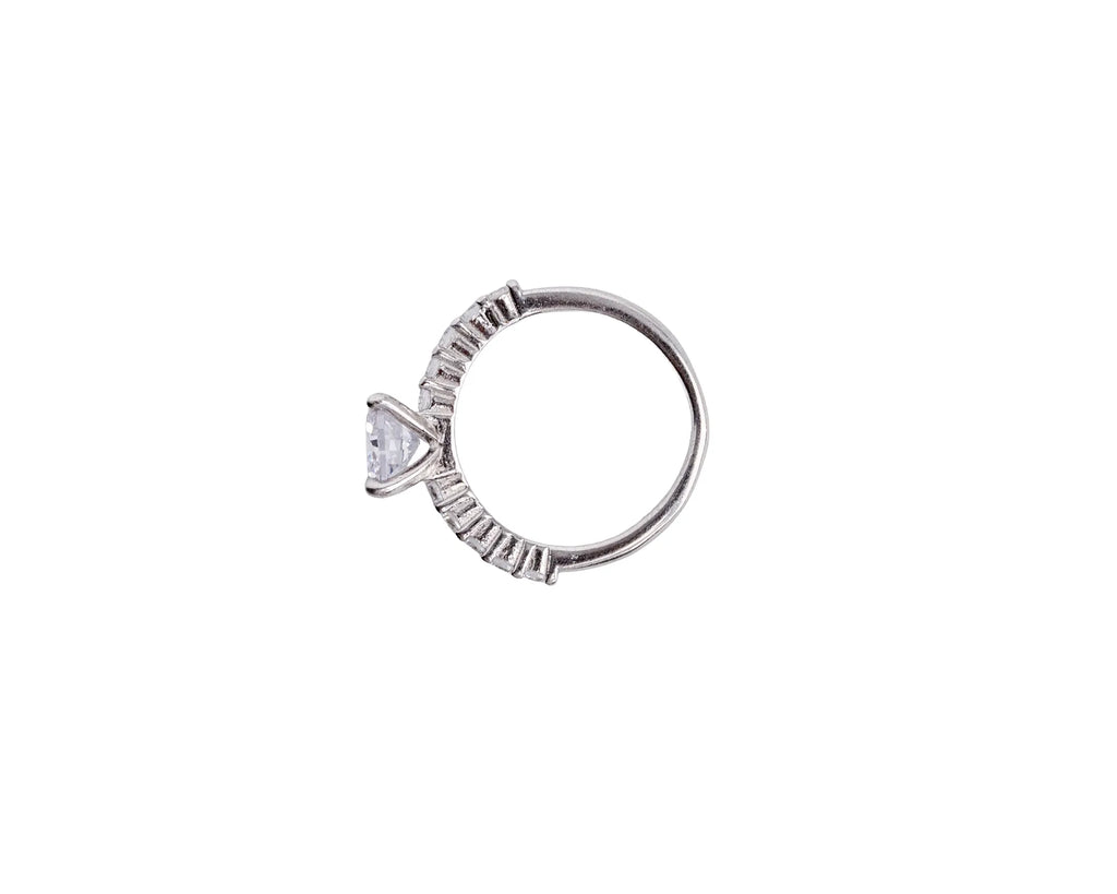 Keepsakes Solitaire Crown Ring
