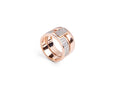 Keepsakes Geometric Pavé Statement Ring