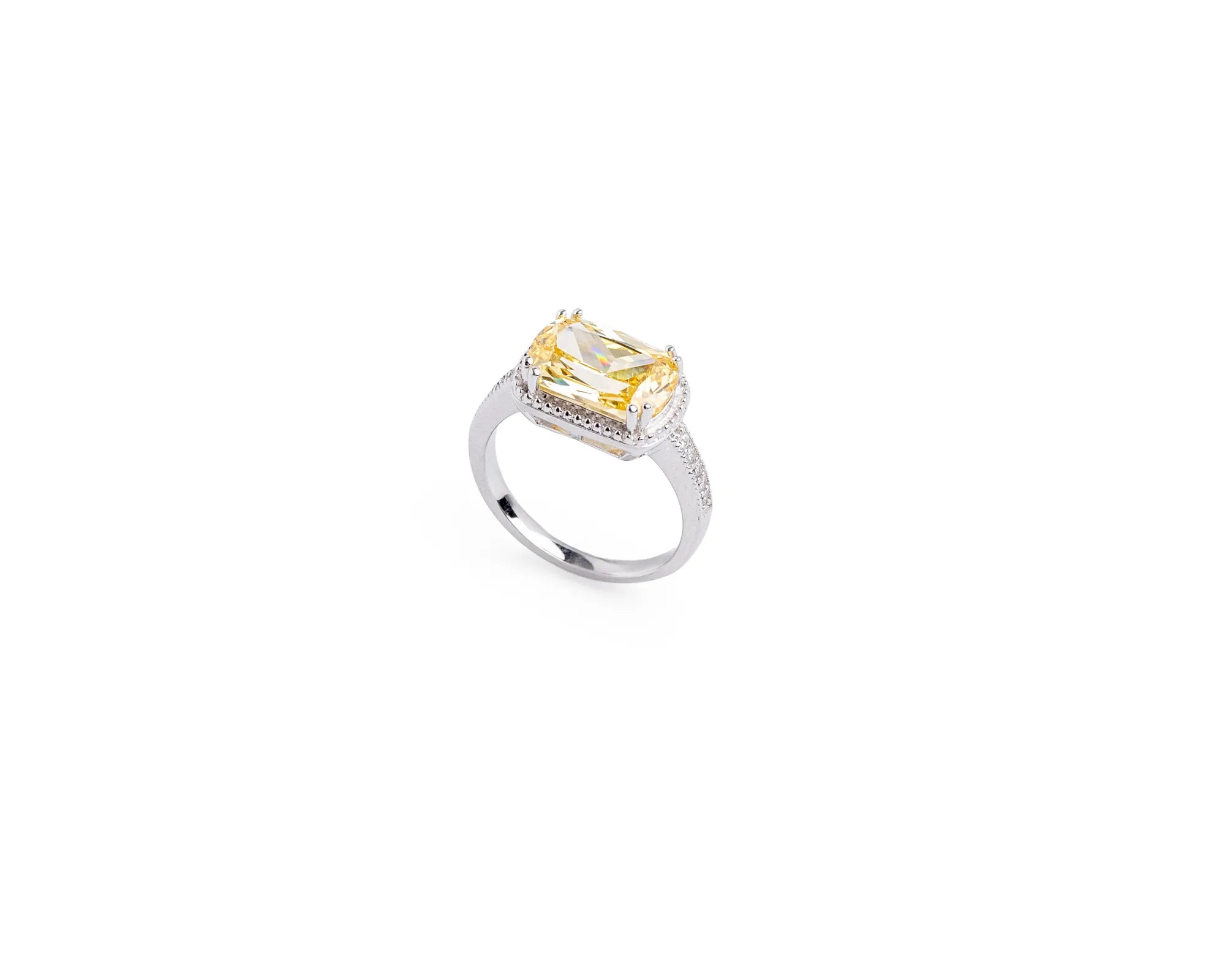 Keepsakes Golden Citrine Cocktail Ring