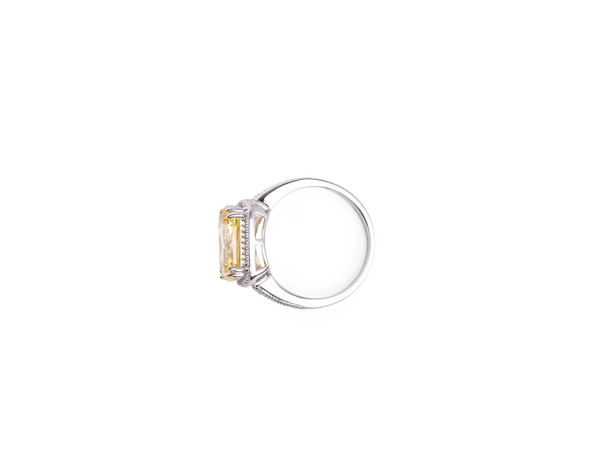 Keepsakes Golden Citrine Cocktail Ring