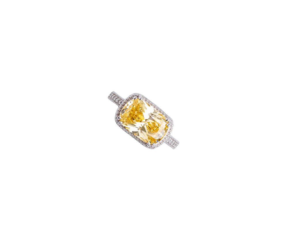Keepsakes Golden Citrine Cocktail Ring