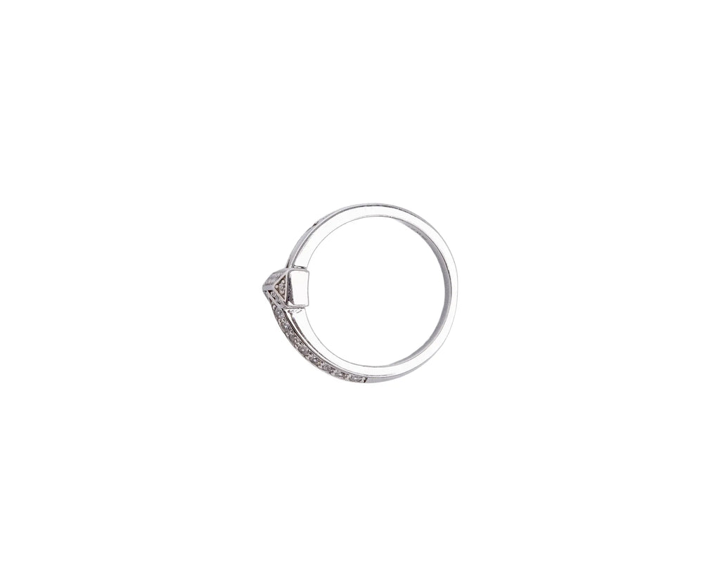 Keepsakes Crystal T-Bar Ring