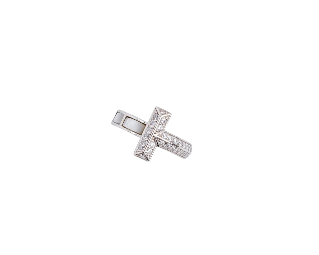 Keepsakes Crystal T-Bar Ring