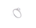 Keepsakes Halo Solitaire Ring