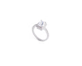 Keepsakes Emerald Halo Solitaire Ring