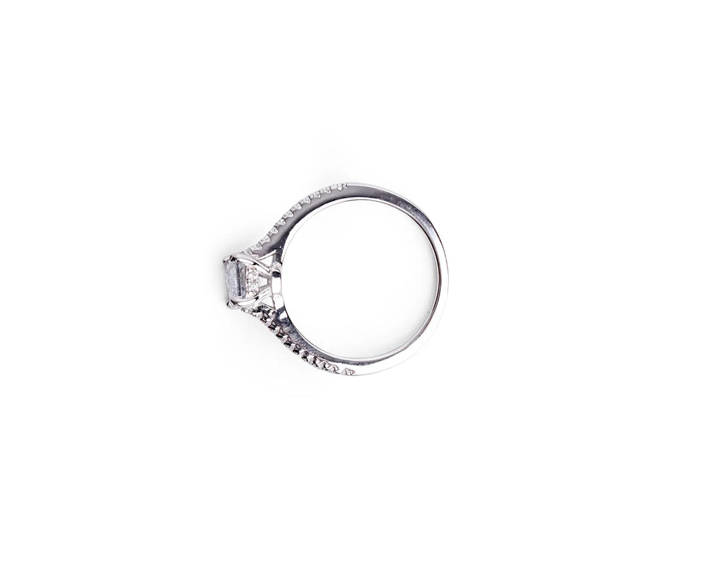 Keepsakes Princess Solitaire Ring
