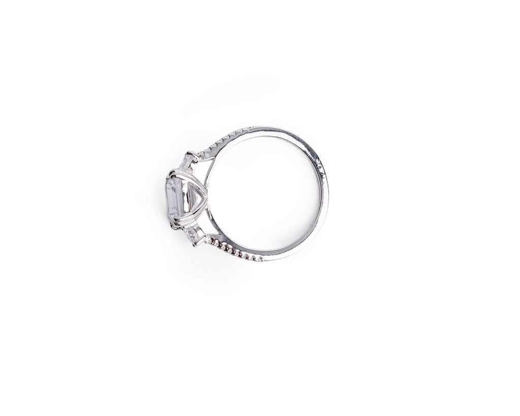 Keepsakes Three-Stone Radiance Ring
