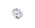 Keepsakes Lavender Bloom Statement Ring