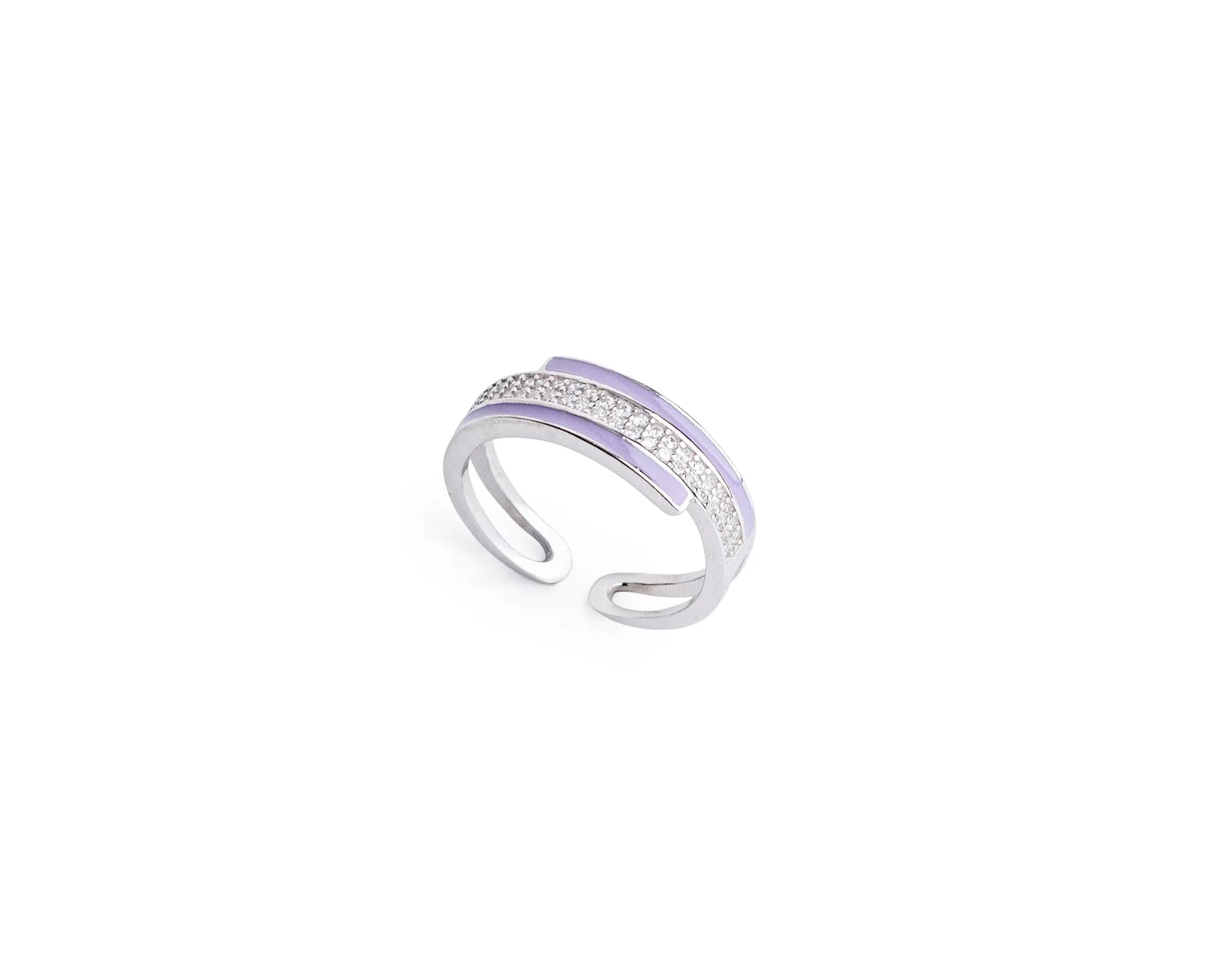 Keepsakes Lavender Radiance Open Ring