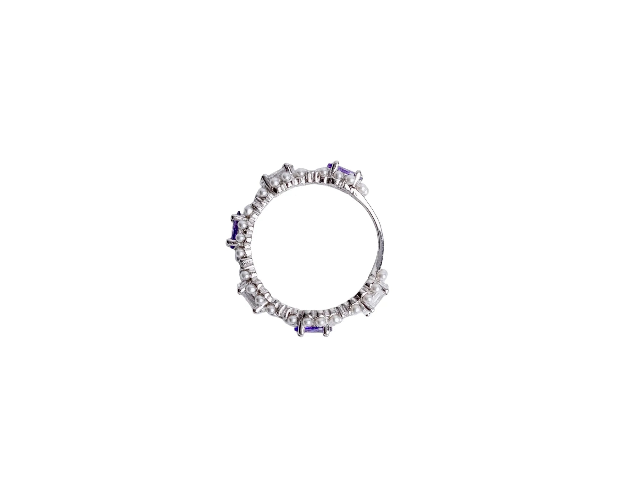 Keepsakes Violet Pearl Garden Ring