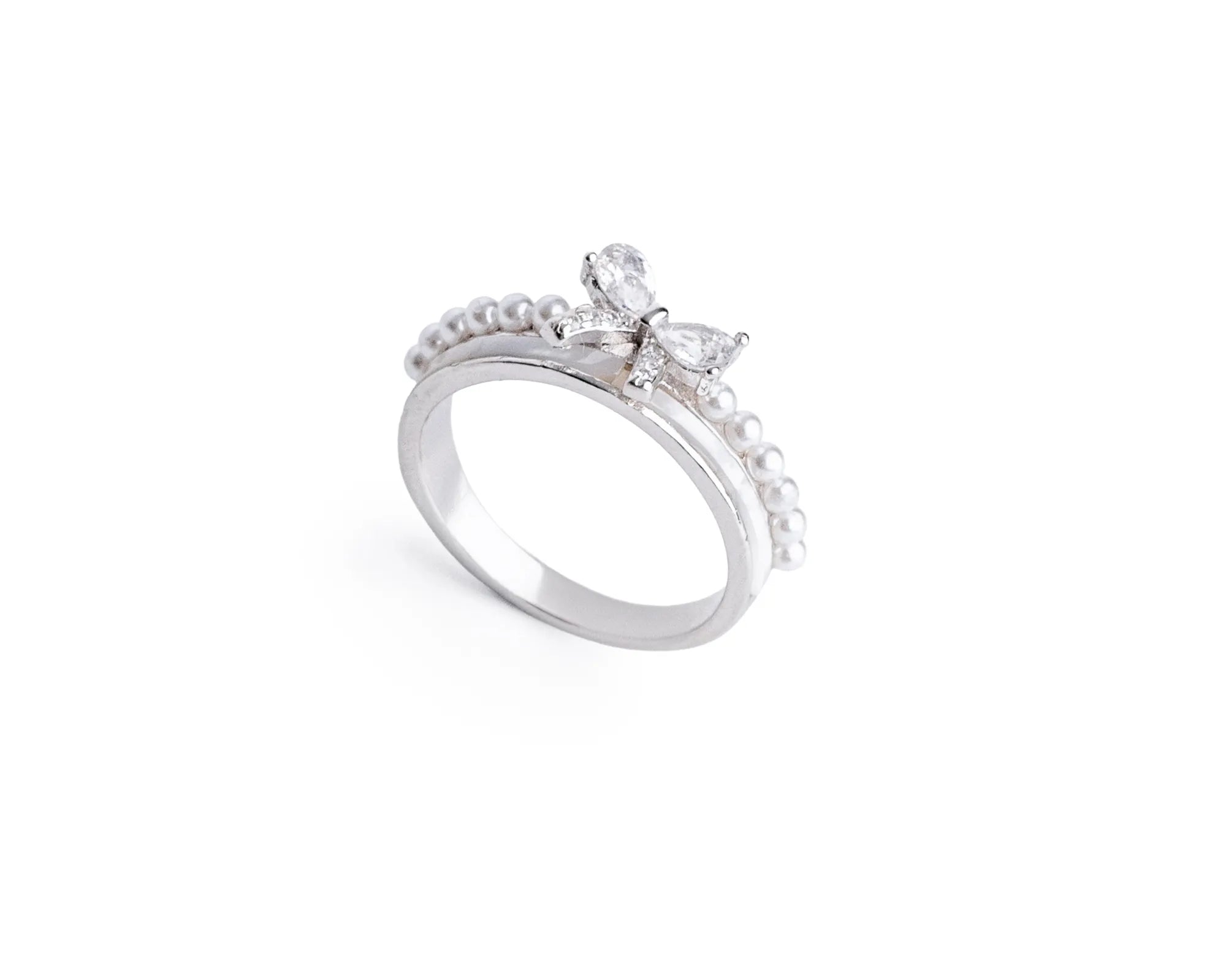 Keepsakes Pearl Flutter Ring