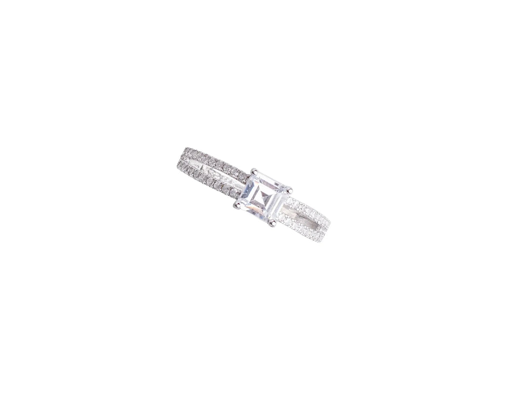 Keepsakes Princess Solitaire Sparkle Ring