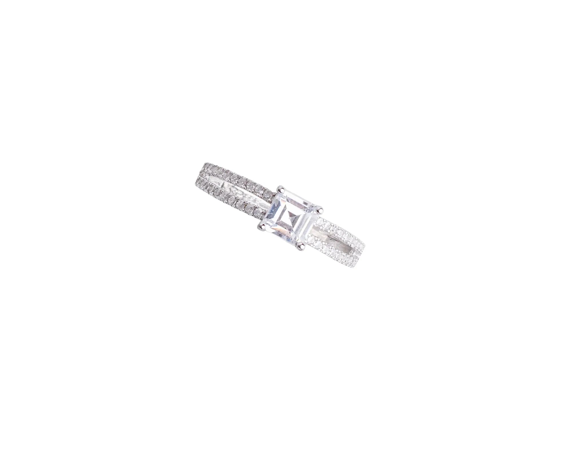 Keepsakes Princess Solitaire Sparkle Ring