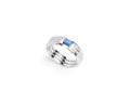 Keepsakes Azure Crest Men's Ring