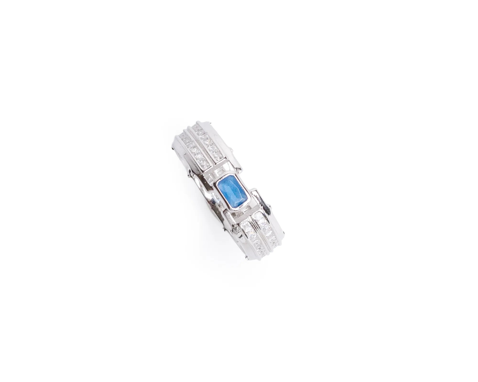 Keepsakes Azure Crest Men's Ring