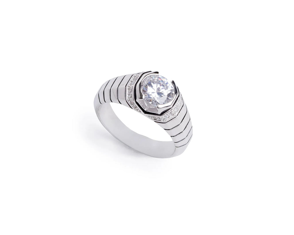 Keepsakes Sovereign Crest Men's Ring