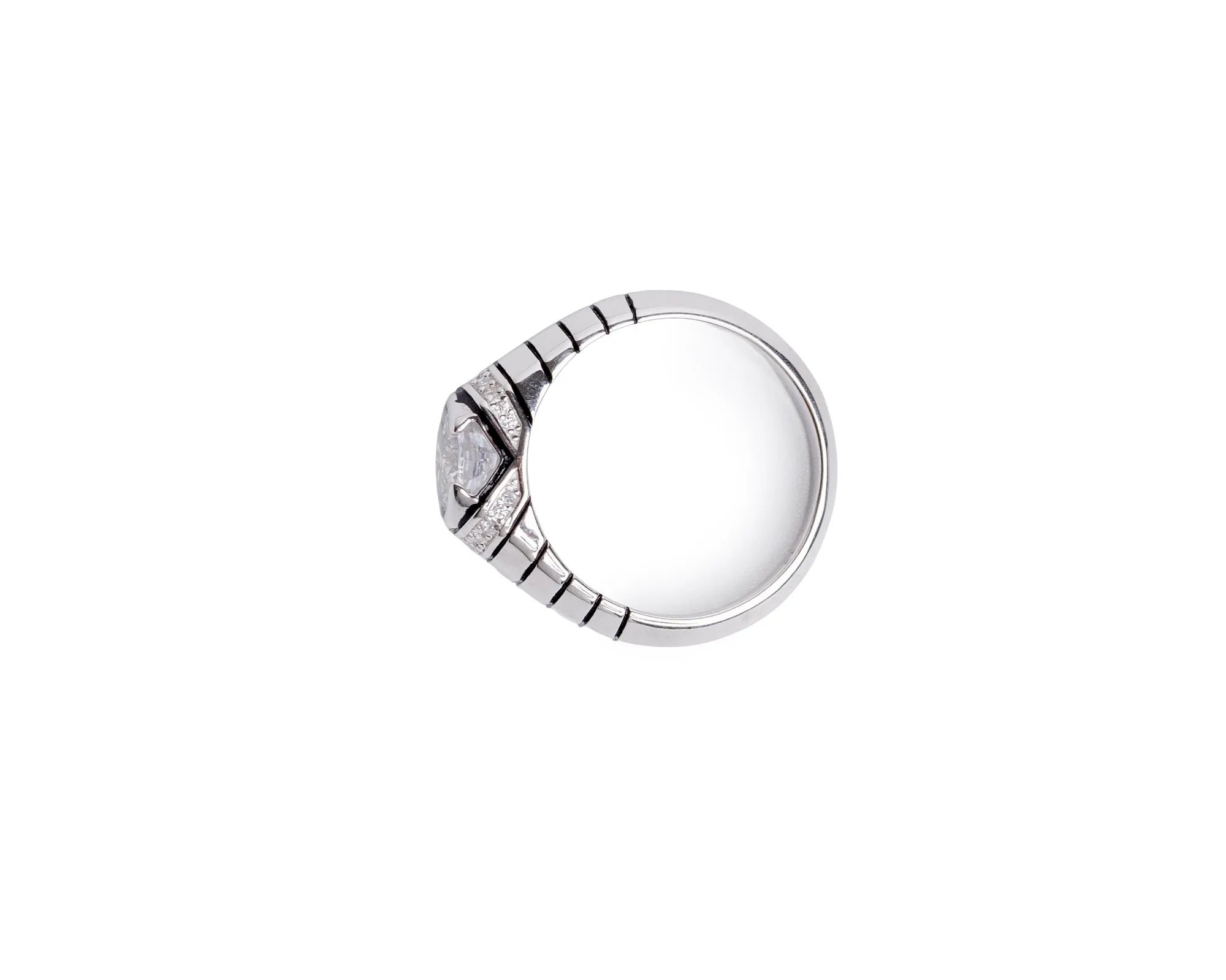 Keepsakes Sovereign Crest Men's Ring