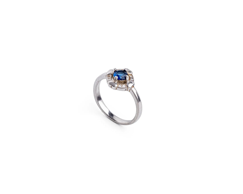 Keepsakes Sapphire Bloom Ring