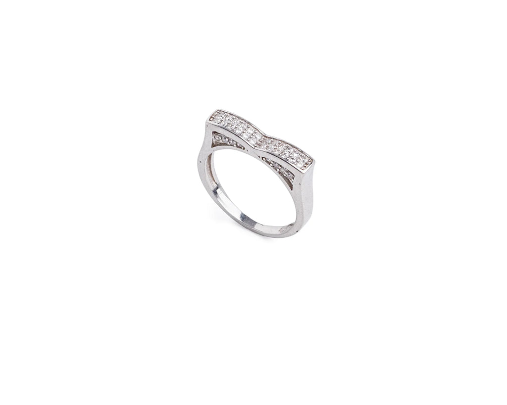 Keepsakes Crystal Wave Ring