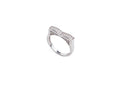 Keepsakes Crystal Wave Ring