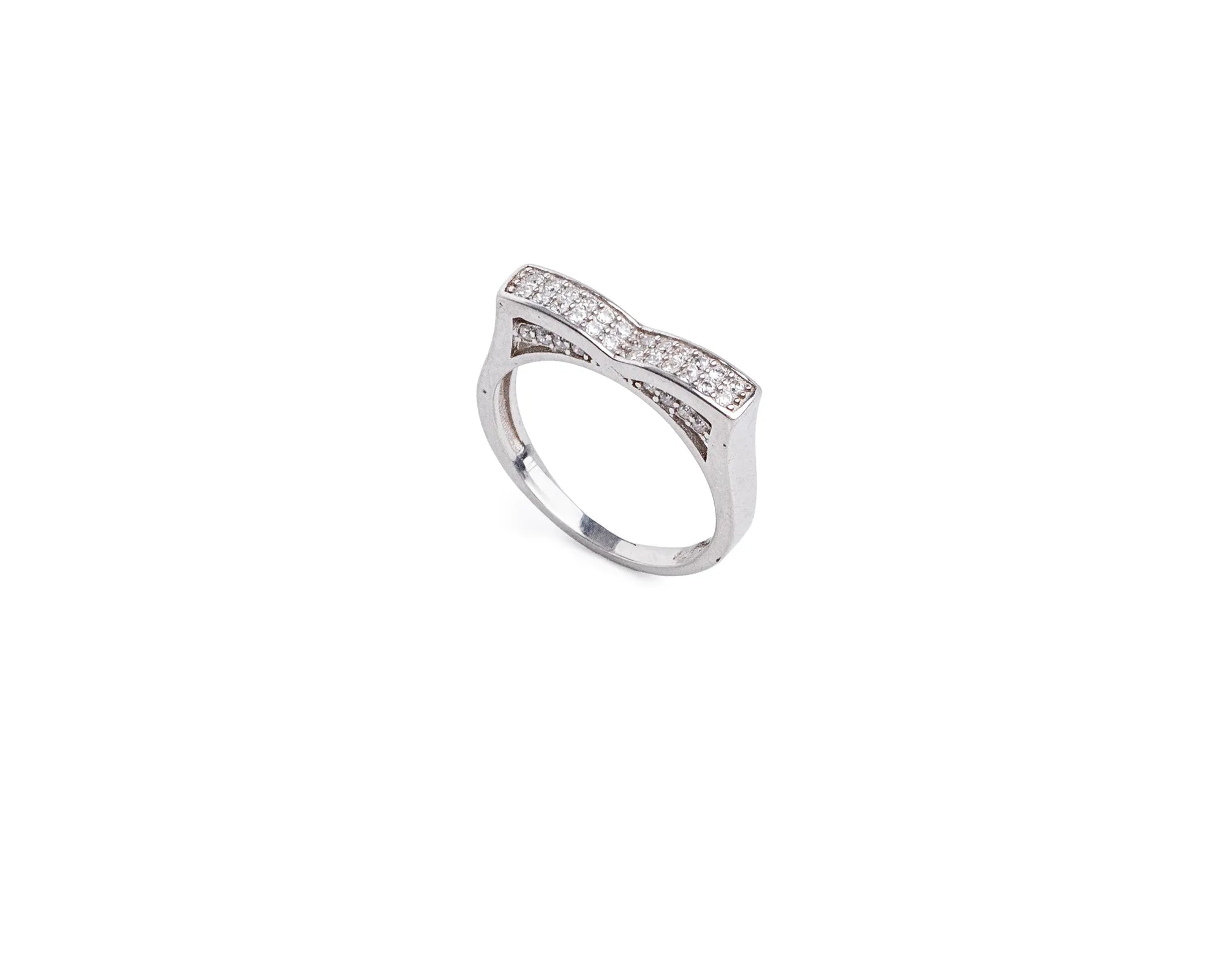 Keepsakes Crystal Wave Ring